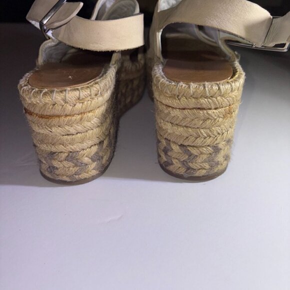 LIKE NEW rag & bone Tari Wedge Sandal Espadrille SlingBack Women's 39/US 8.5 - Picture 8 of 11